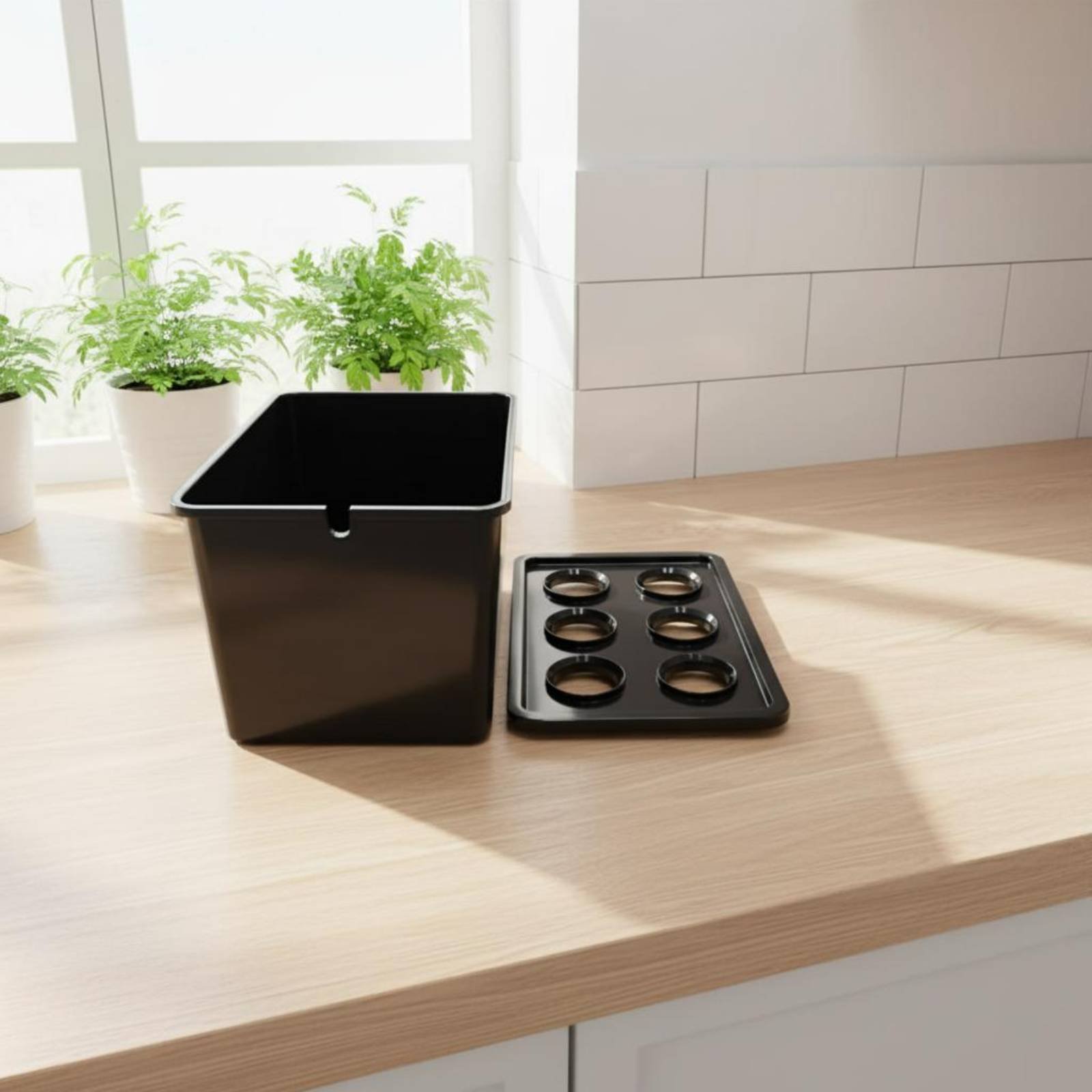 Hydroponic Kit - صندوق زراعة مائية صديق للضوء الشمسي،
