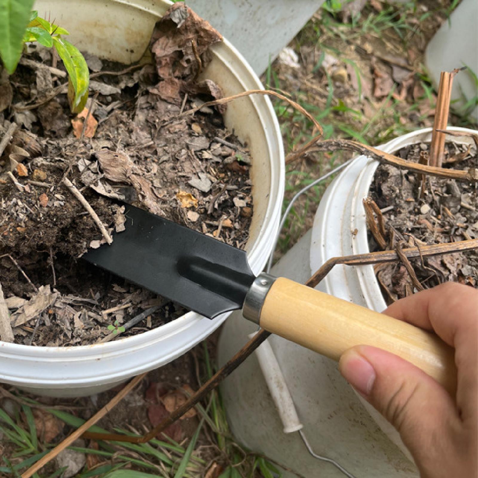 Trowel Garden Tools - أداة حفر بأسمائها الحقيقية الصغيرة، مقبض
