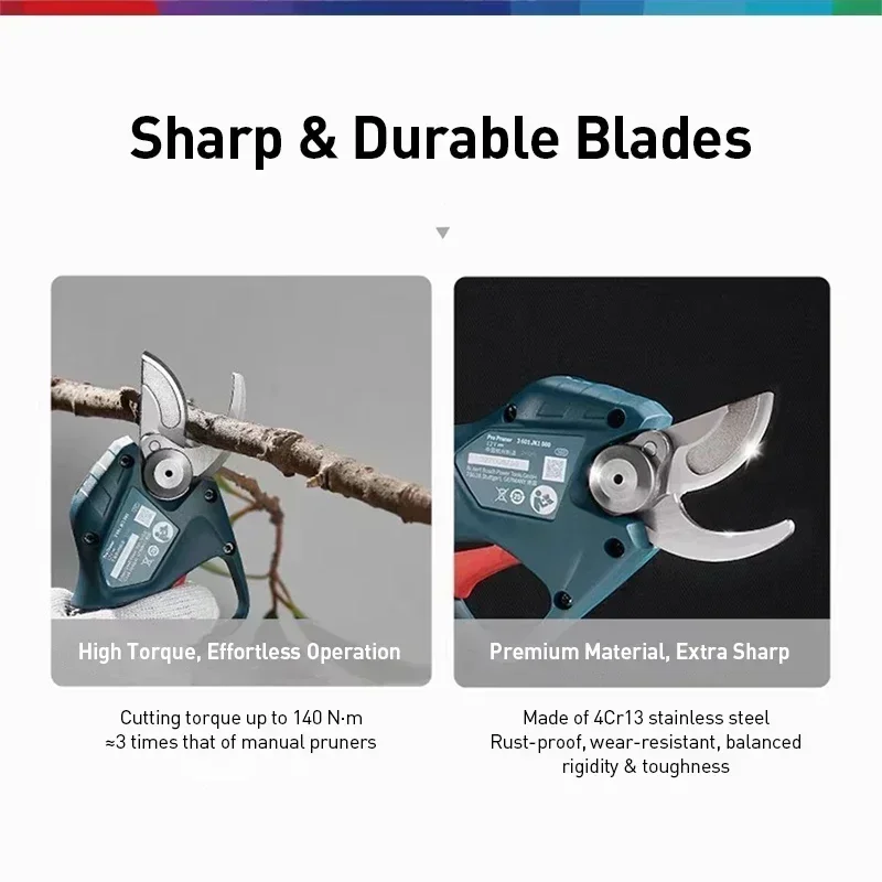 Pruning Shears - مقص تقليم بوش برو 12 فولت
