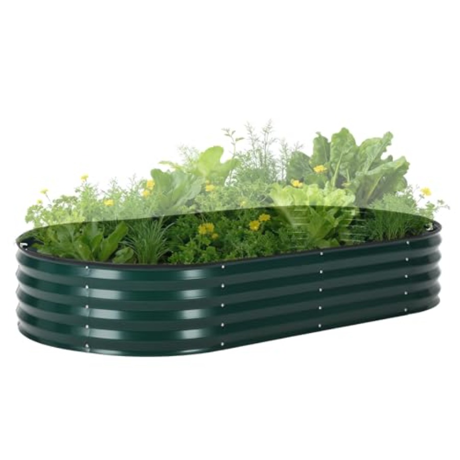 Raised Garden Bed - طقم حوض زراعة خارجي مصنوع من