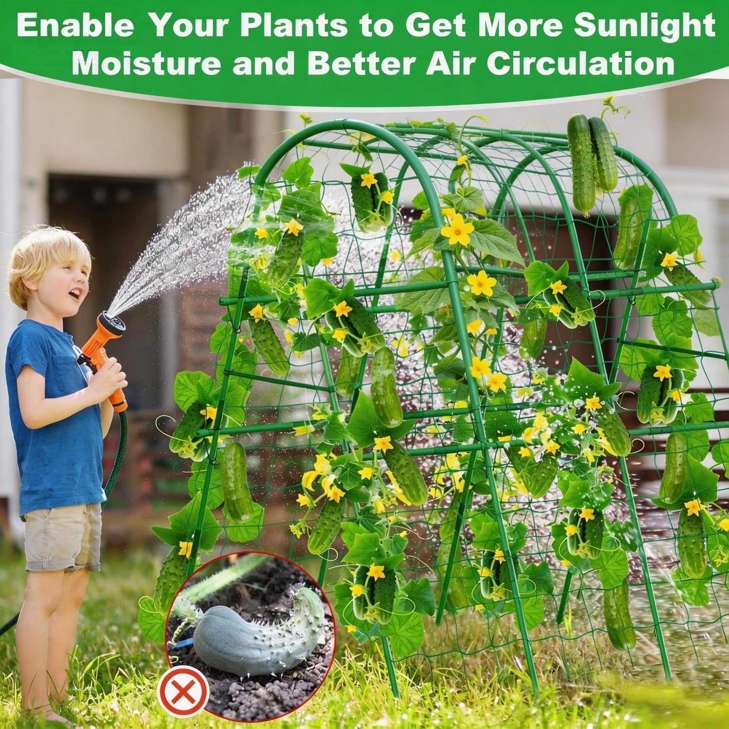 قوس حديقة معدني متين على شكل ح - مراجعة Raised Garden Bed وسعره
