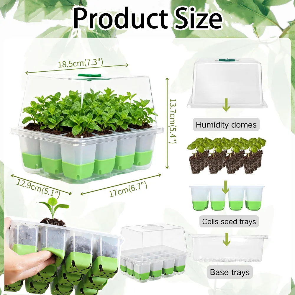 صينية لزراعة الشتلات تحتوي على - مراجعة Seed Starter Tray وسعره