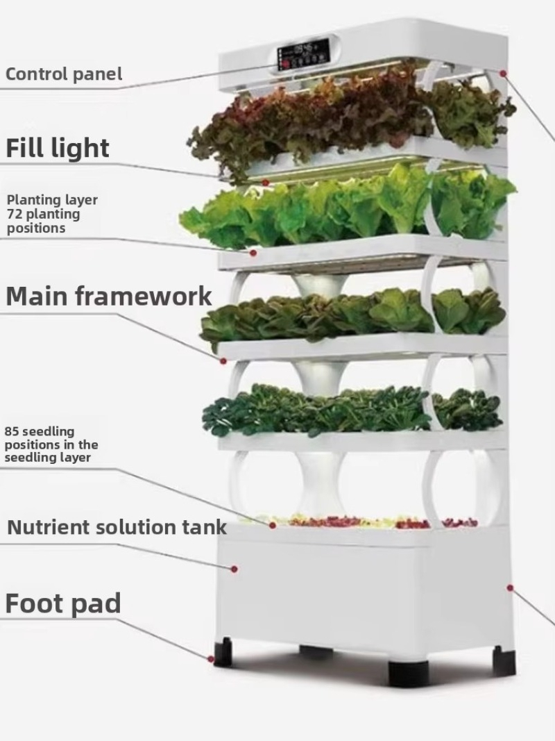 معدات زراعة ذكية بدون تربة، وح - مراجعة Vertical Planter وسعره