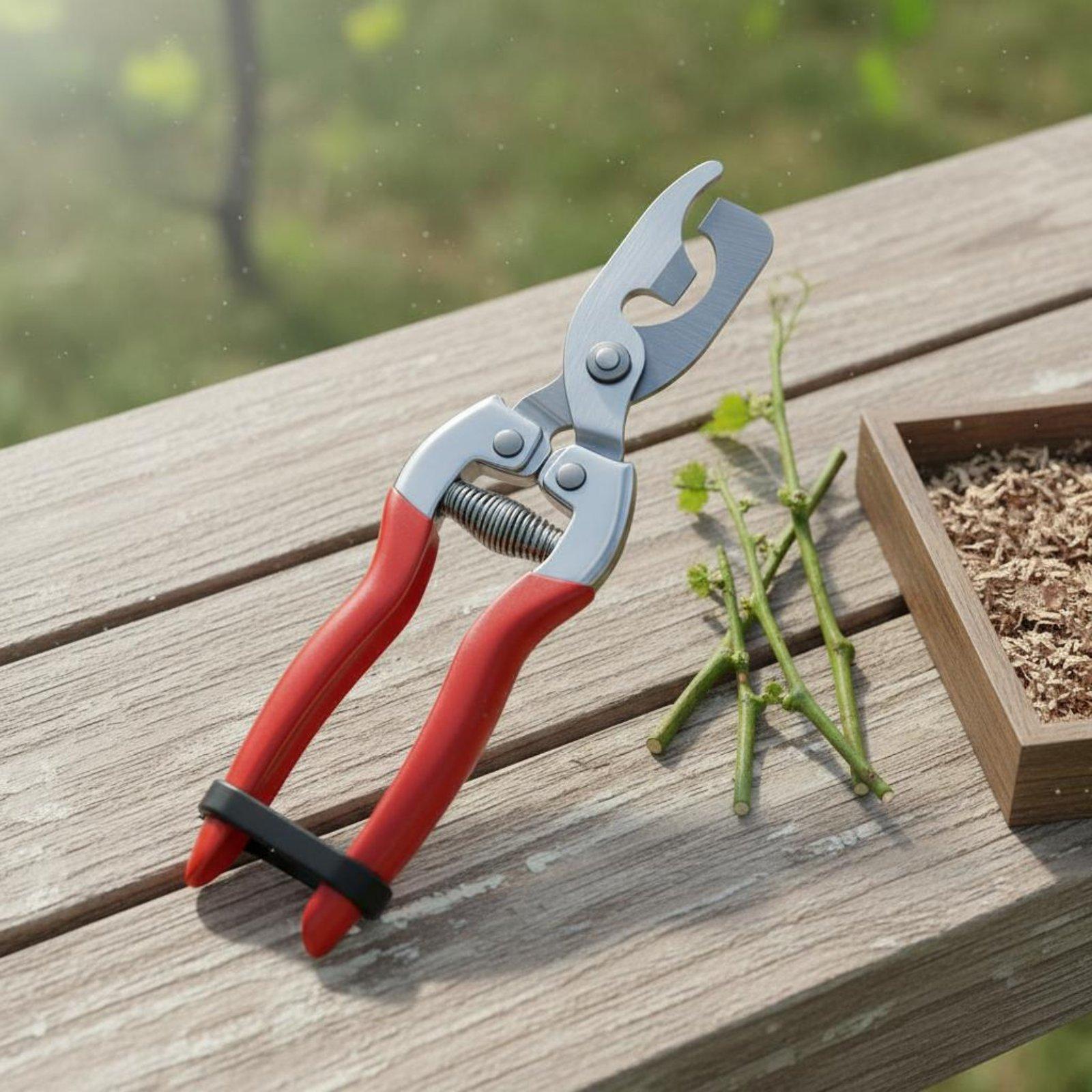 مقص تقليم للحدائق بمقبض مريح،  - مراجعة Pruning Shears وسعره
