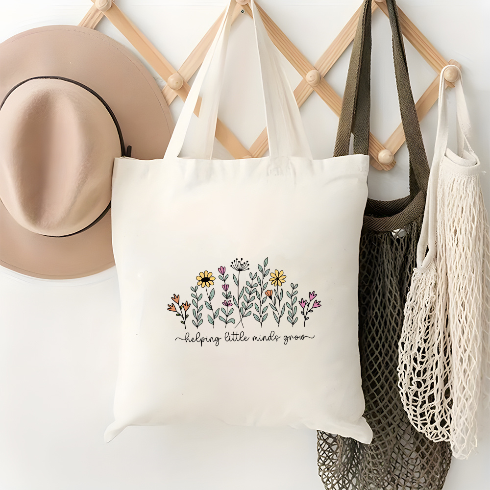 حقيبة حمل مطبوعة على الوجهين ب - مراجعة Grow Bag وسعره