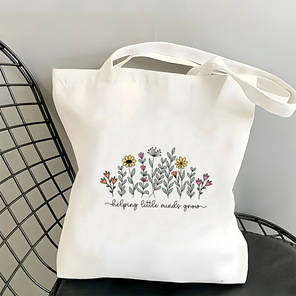 حقيبة حمل مطبوعة على الوجهين ب - مراجعة Grow Bag وسعره
