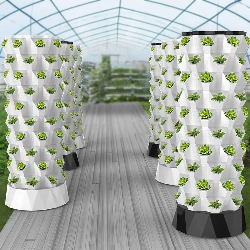 برج زراعة عمودي بنظام الزراعة  - مراجعة Vertical Planter وسعره