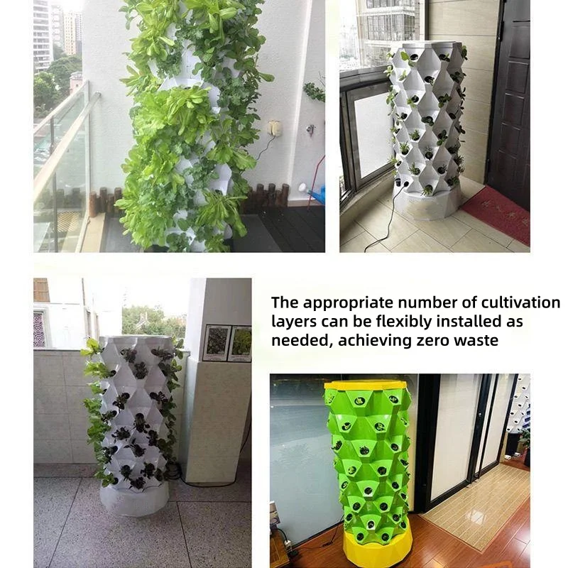 برج زراعة عمودي بنظام الزراعة  - مراجعة Vertical Planter وسعره