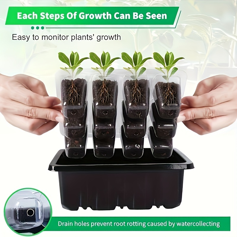 مجموعة من 1/2/3 صواني إنبات بذ - مراجعة Seed Starter Tray وسعره