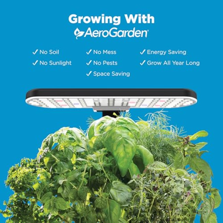 حديقة داخلية للزراعة المائية ل - مراجعة Indoor Herb Garden وسعره