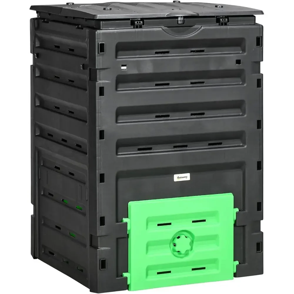 صندوق سماد كبير الحجم بسعة 120 - مراجعة Compost Bin وسعره