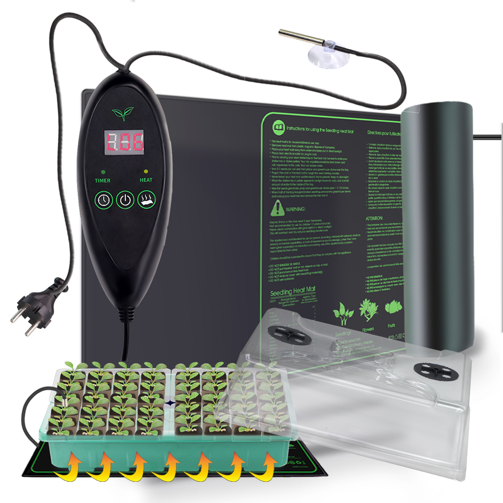 الشتلات الدافئة صندوق التدفئة  - مراجعة Seed Starter Tray وسعره