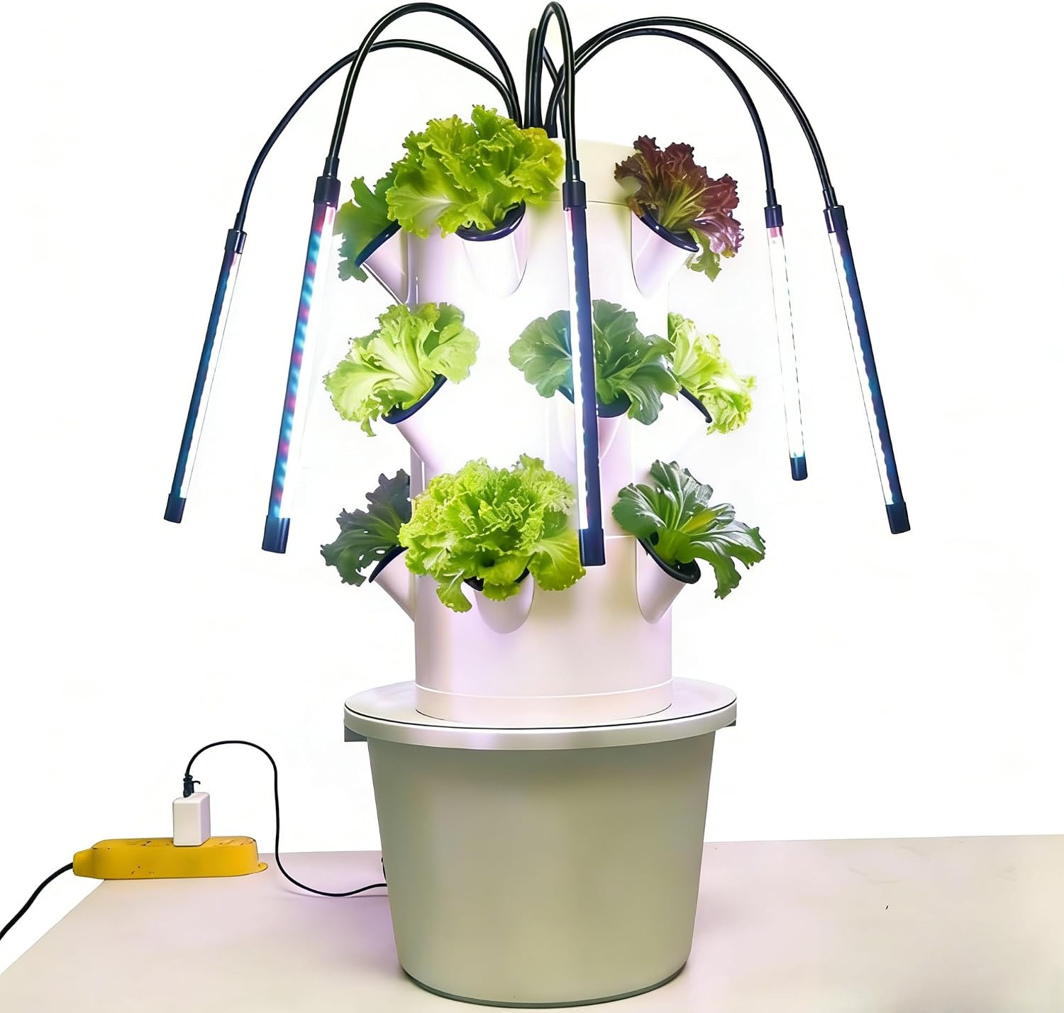نظام زراعة مائية عمودي بثلاث ط - مراجعة Indoor Herb Garden وسعره