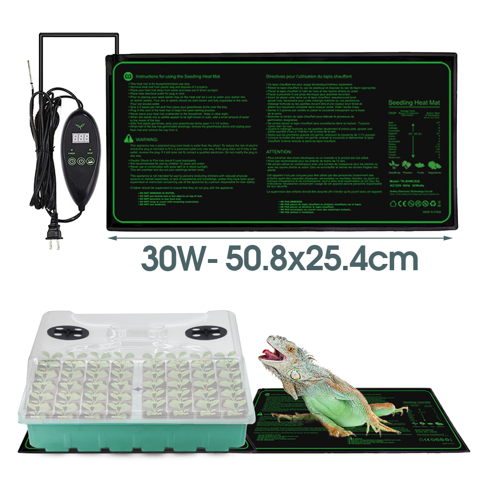 الشتاء الشتلات صندوق لوحة التد - مراجعة Seed Starter Tray وسعره